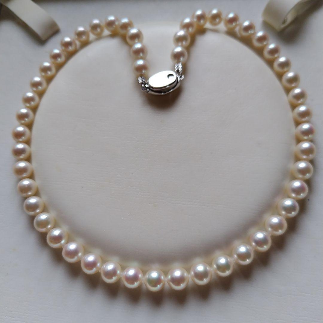 【鑑別書】アコヤ真珠 ネックレス