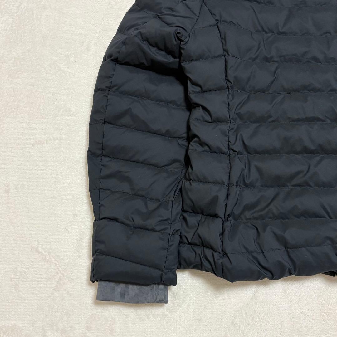 LANVIN SPORT 中綿入り フードジャケット レディース 42 ブラック