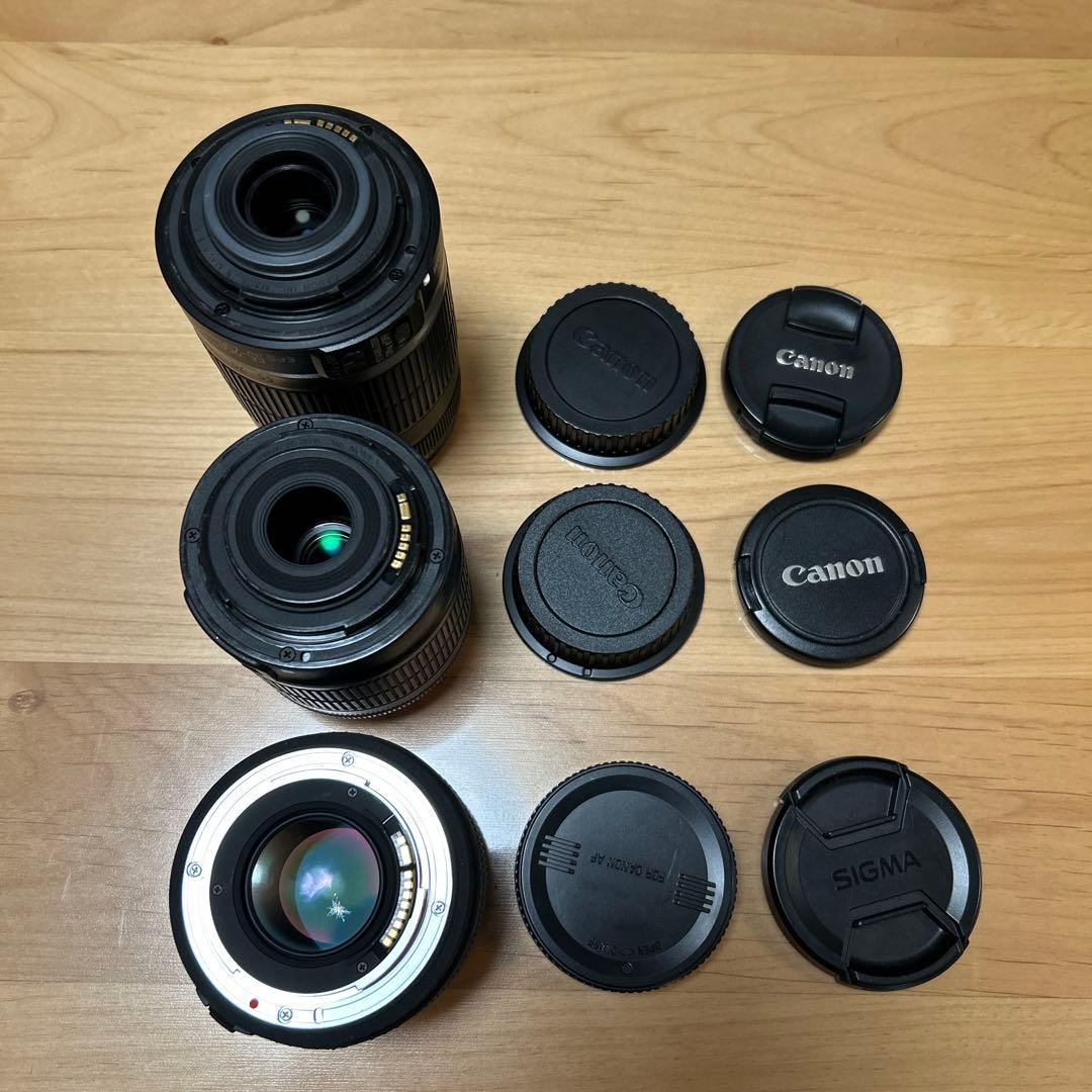 【ジャンク】Canon シグマ 一眼レフカメラ レンズ
