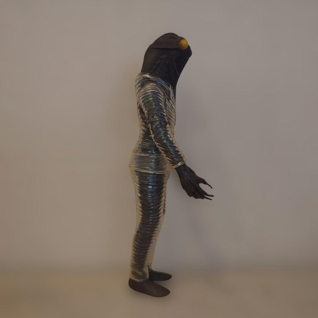 エクスプラス大怪獣シリーズ セミ人間 カラー版 美品 隕石付　 箱なし