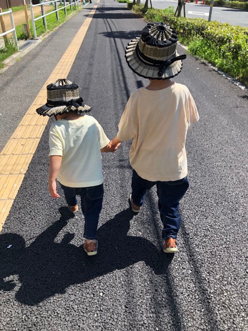 Lorna Murray フリル付き麦わら帽子 L