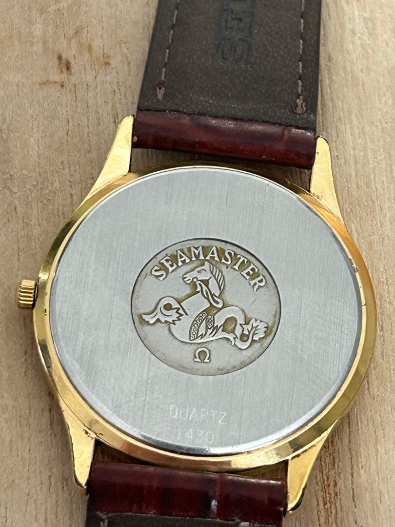 オメガ OMEGA シーマスターSeamaster メンズ 腕時計QZジャンク品