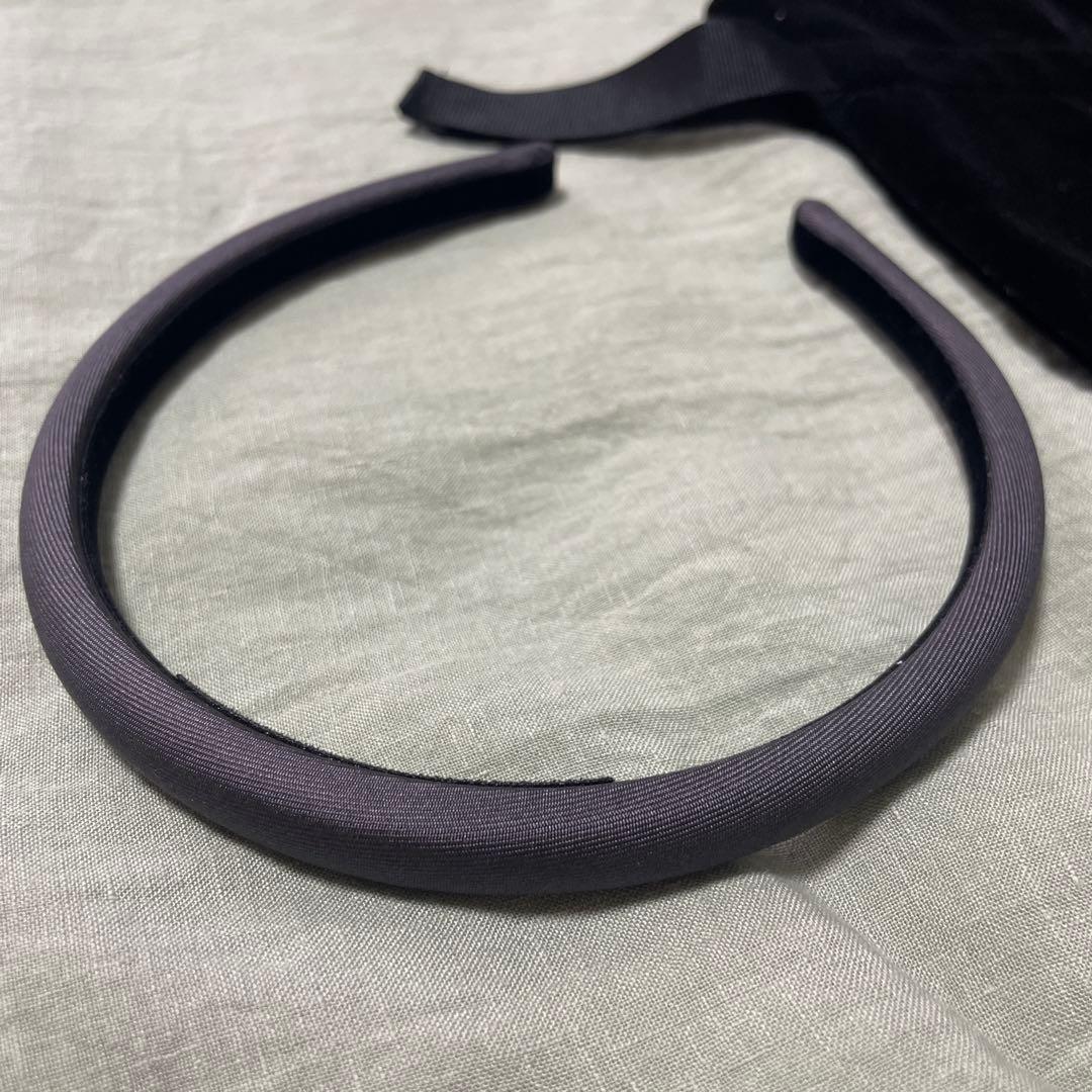 ALEXANDRE DE PARIS カチューシャ　グレー