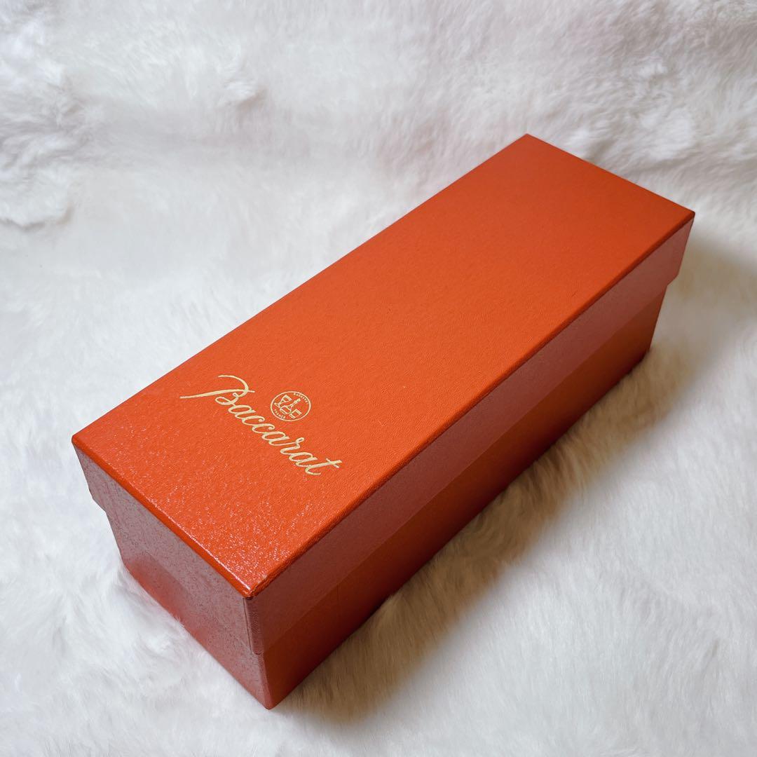 【美品/希少】 バカラ クリスタル 万年筆型 ペーパーウェイト 置物