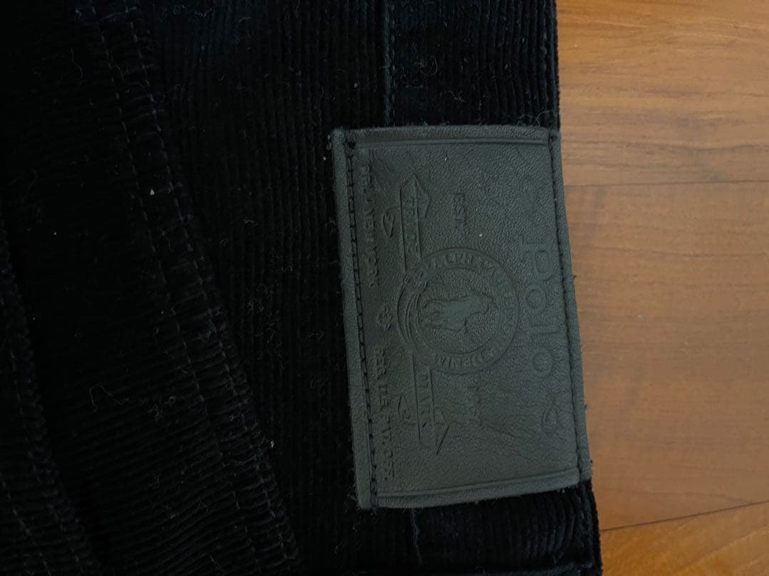 ラルフローレン コーデュロイ ジャケット パンツ 上下セット 黒