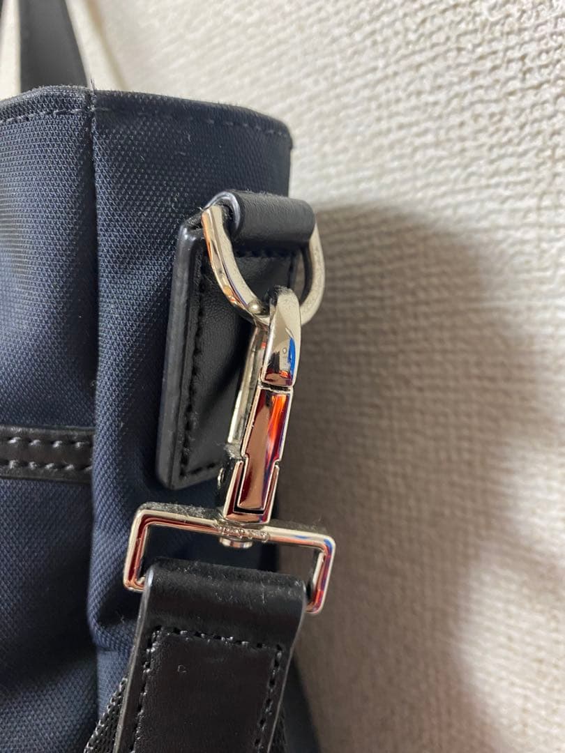 美品Paul smith ネイビー ビジネスバッグ トートバッグ ポールスミス