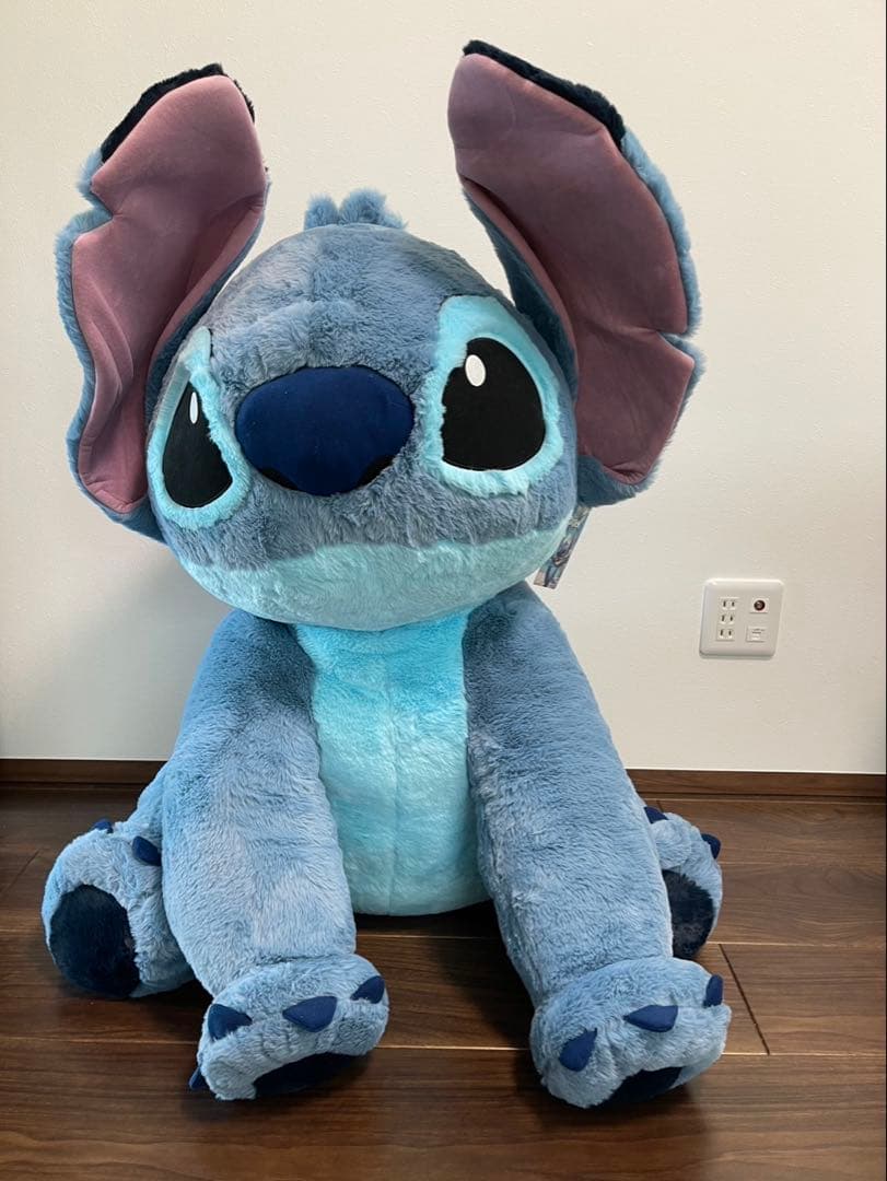 スティッチ ぬいぐるみ コストコ　スティッチ特大ぬいぐるみ