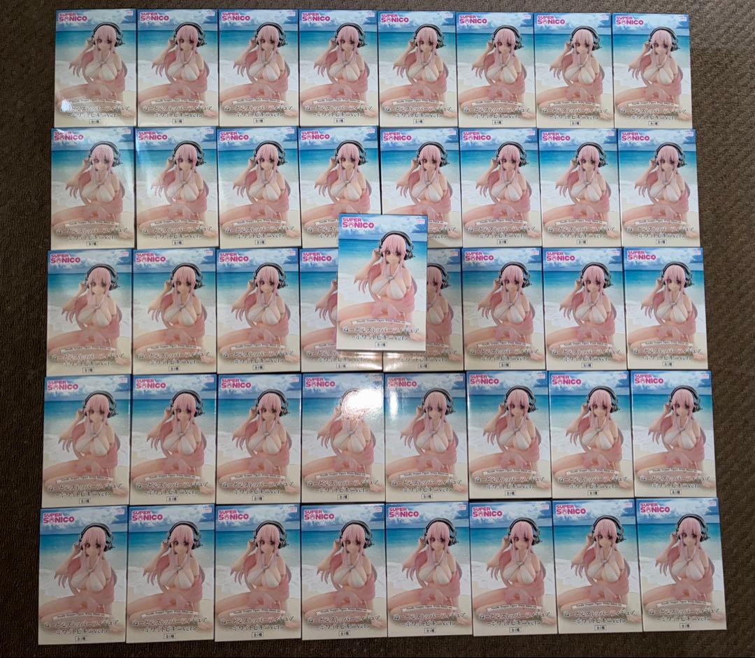 【41体】すーぱーそに子 ぬーどるストッパーフィギュア -ホワイトビキニver-