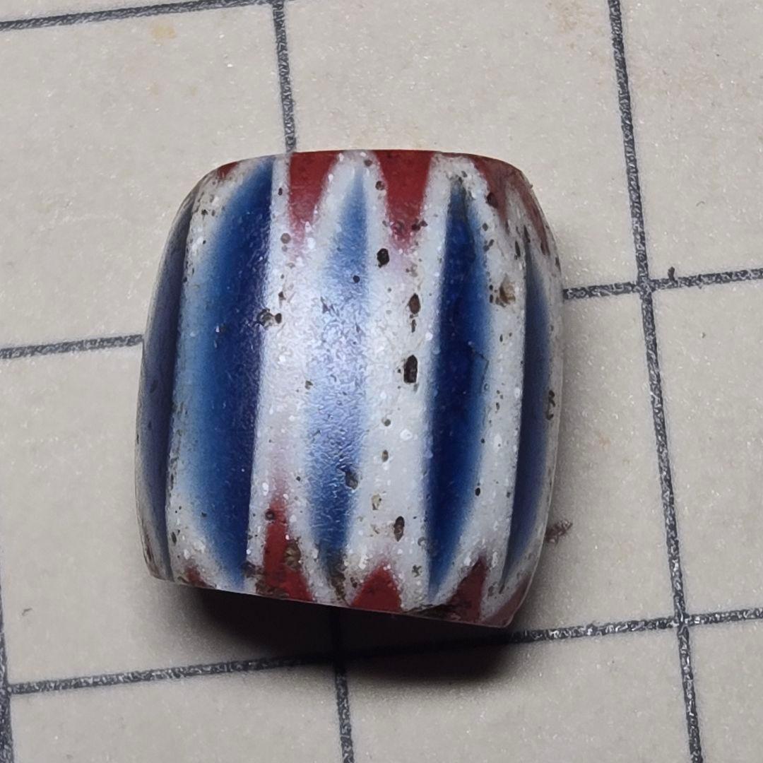 中粒サイズ　7層シェブロンビーズ　goro's等のカスタムに　16