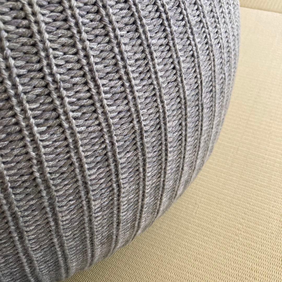 IKEA SANDARED オットマン プフ　56cm グレー　廃盤 美品