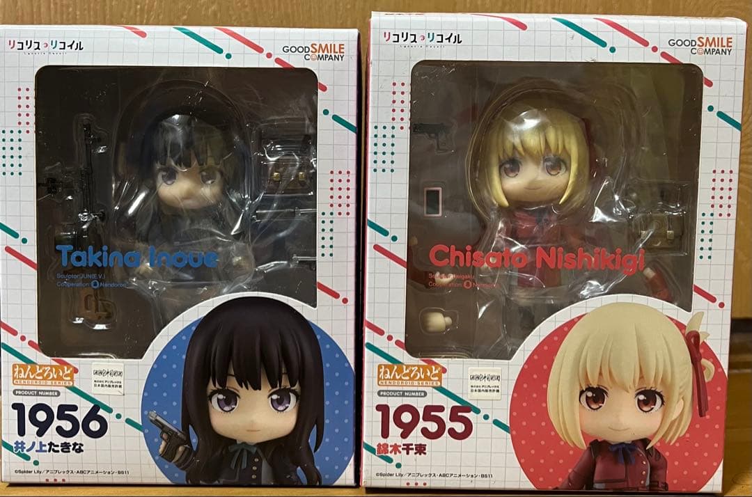 ねんどろいど リコリスリコイル 錦木千束 井ノ上たきな フィギュアセット