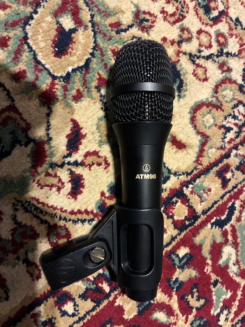 オーディオテクニカ ATM98 ダイナミックマイク 専用ケース付き