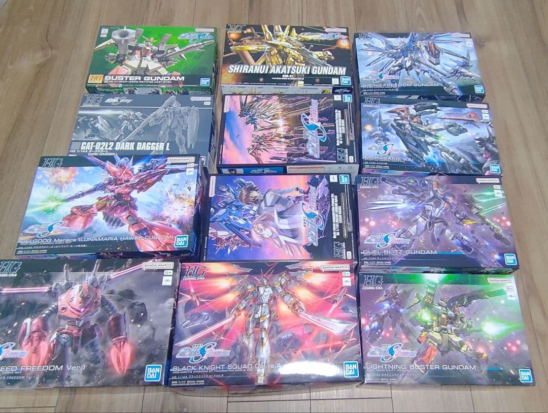 ガンプラ　まとめ売り　１２点　HG　SEED