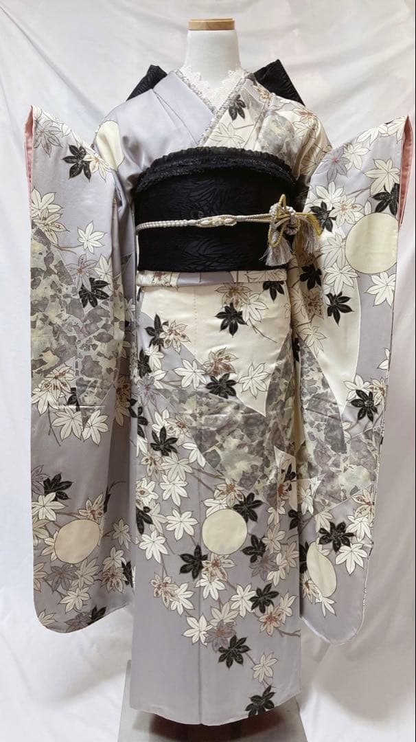 振袖 成人式　振袖6点セット　正絹 振袖フルセット