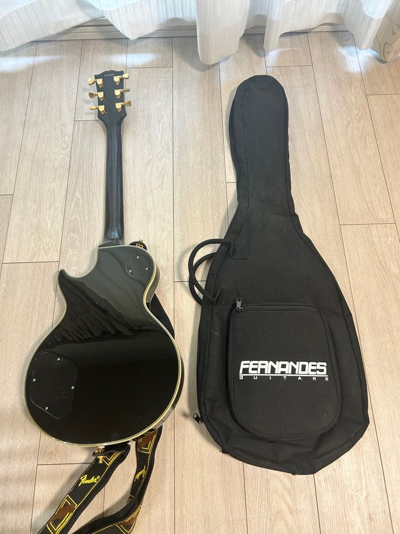 Burny SRLC55 Black フェルナンデス レスポール