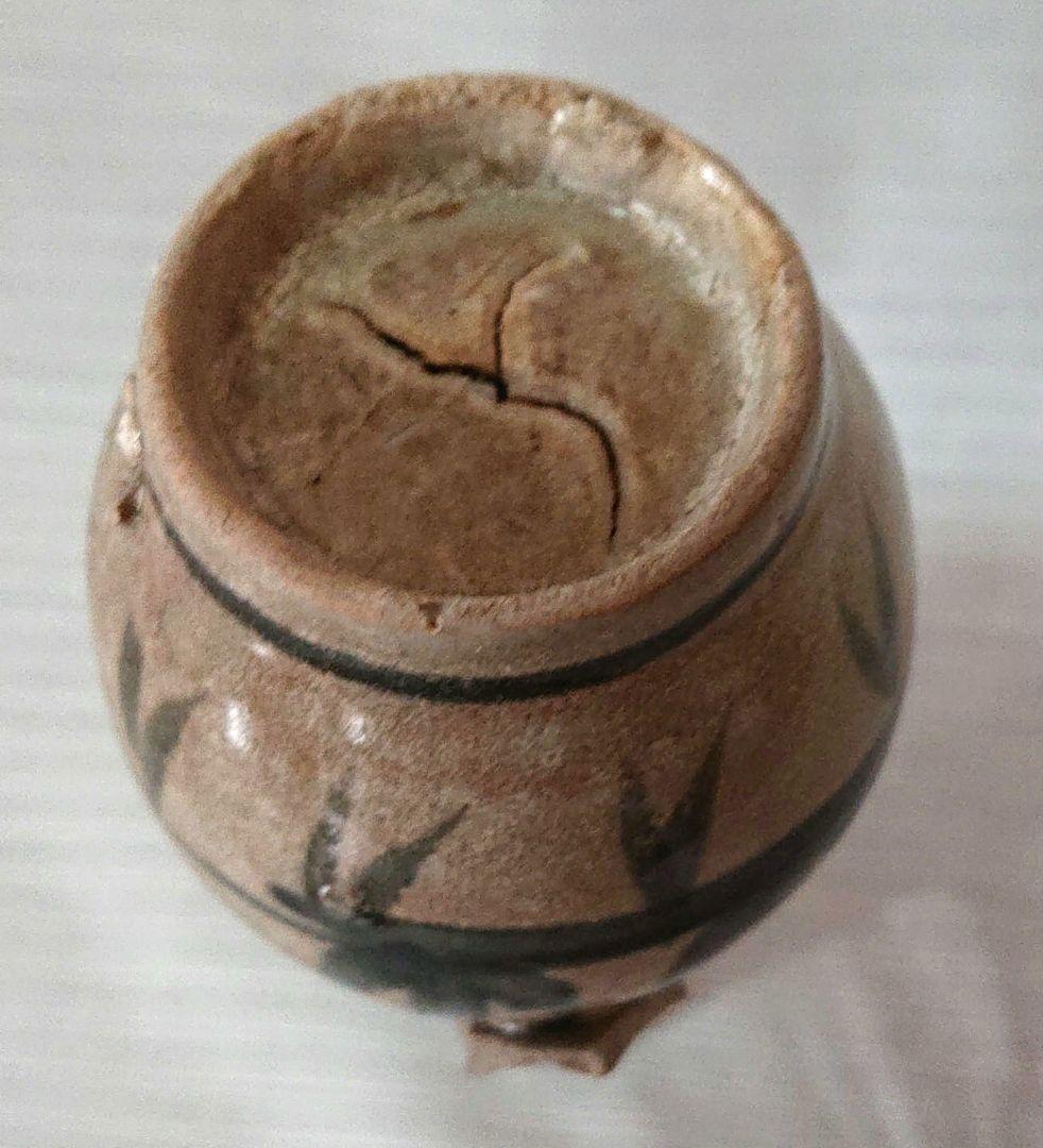 古伊万里染付一輪差し伝統的な手描き花入