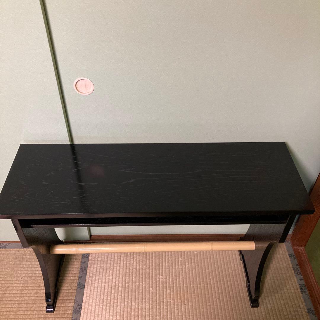 茶道　立礼用棚　掻き合塗り　組み立て式