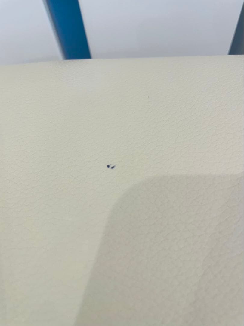 【高級】IDC大塚家具　レザー総革オットマン　オースチン