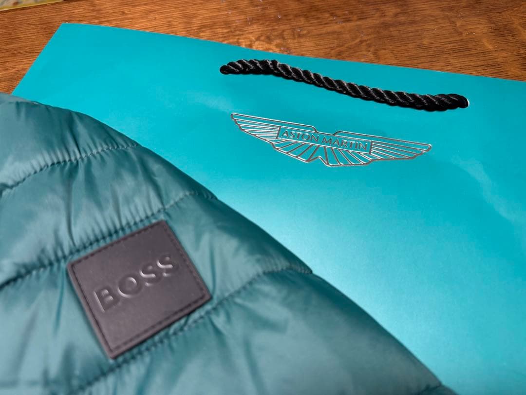 BOSS ボス アストンマーティン グリーン メンズ ジャケット 50 L