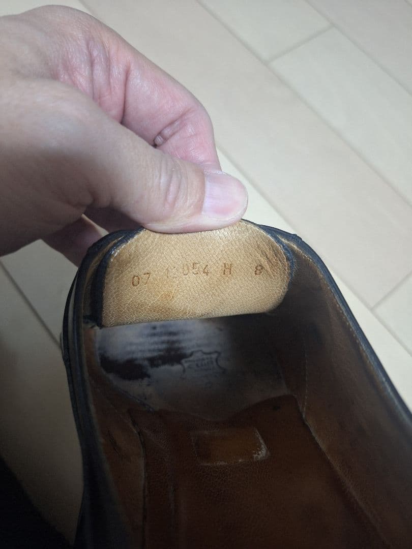 ParabootパラブーツVチップ rousseauルソーサイズ8