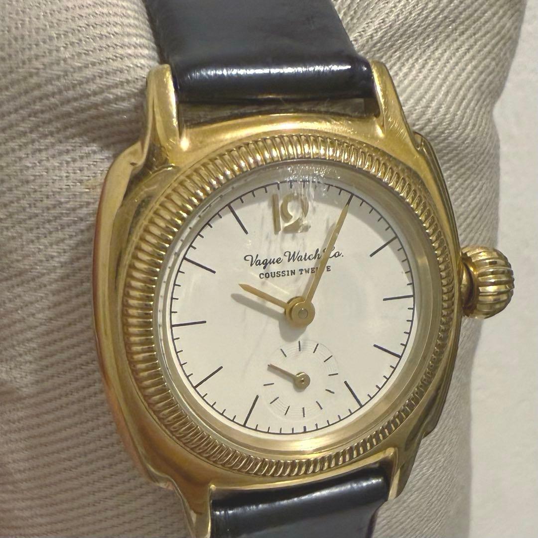 【格安❗️傷あり】VAGUE WATCH Coussin 12 ヴァーグウォッチ