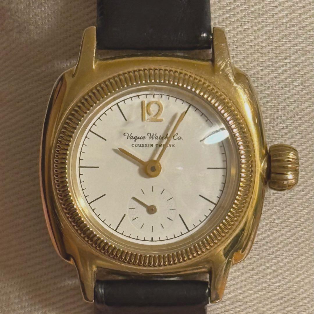 【格安❗️傷あり】VAGUE WATCH Coussin 12 ヴァーグウォッチ