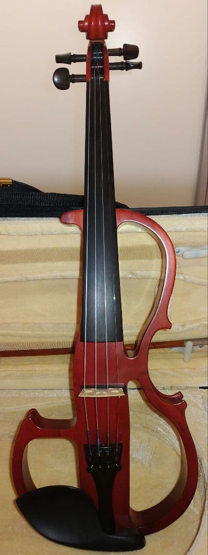 【6点セット】エレキバイオリン サイレントバイオリンHVPV-30 動作確認済み