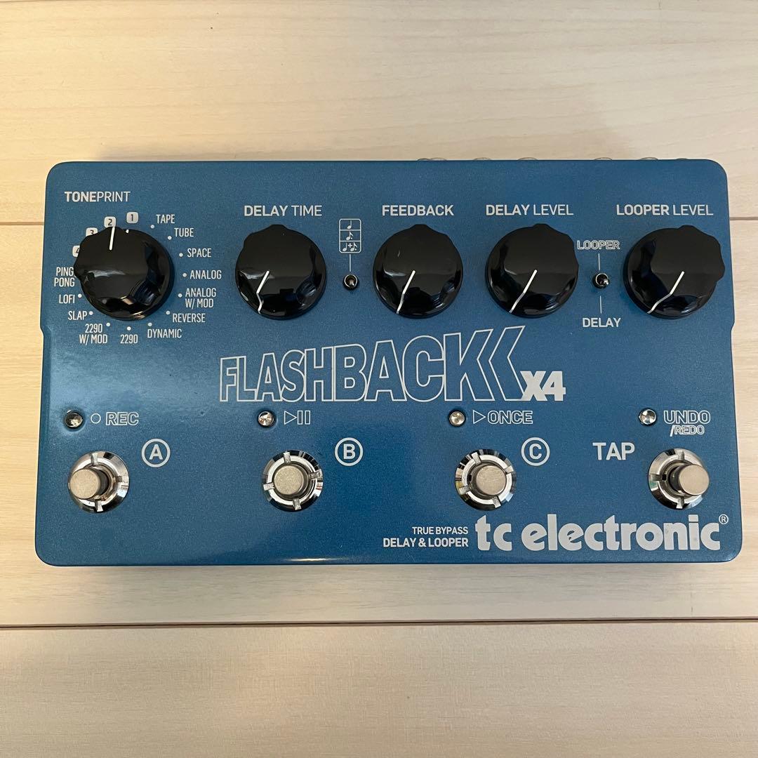 ギター tc electronic FLASHBACK X4