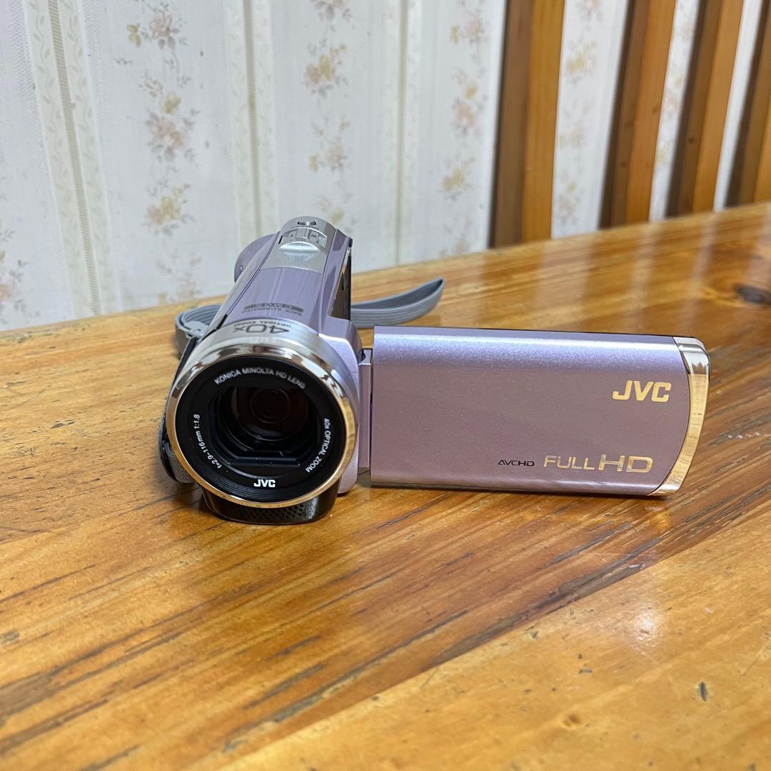 Everio エブリオ　GZ-HM33-v ビデオカメラ　バイオレット　美品