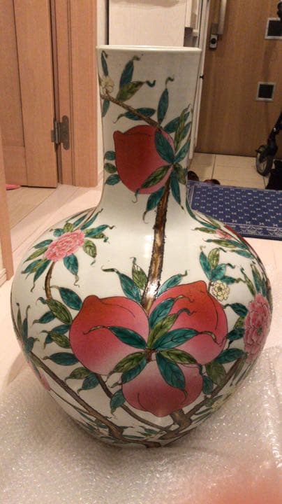 巨大な花瓶 中国  置物