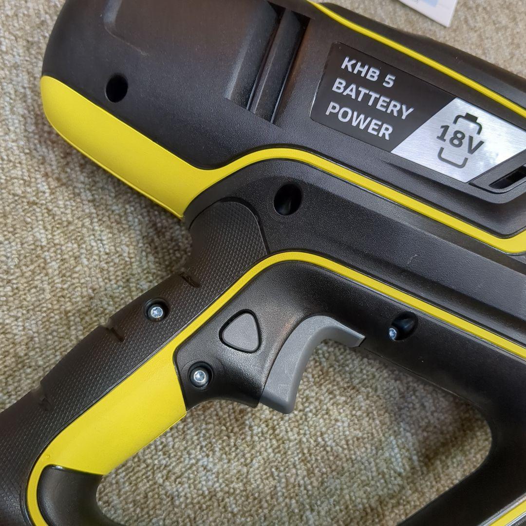ケルヒャー　コードレス　KARCHER KHB5　高圧洗浄機　専用給水ホース付