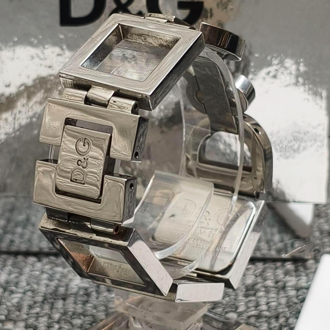 ♥️ 動作品 D&G スクエアフェイス 腕時計