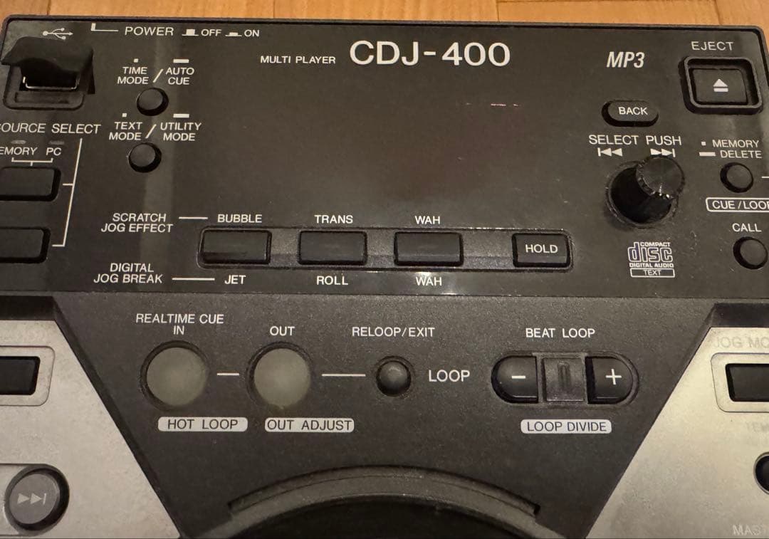 Pioneer CDJ-400 MP3対応 DJ機材