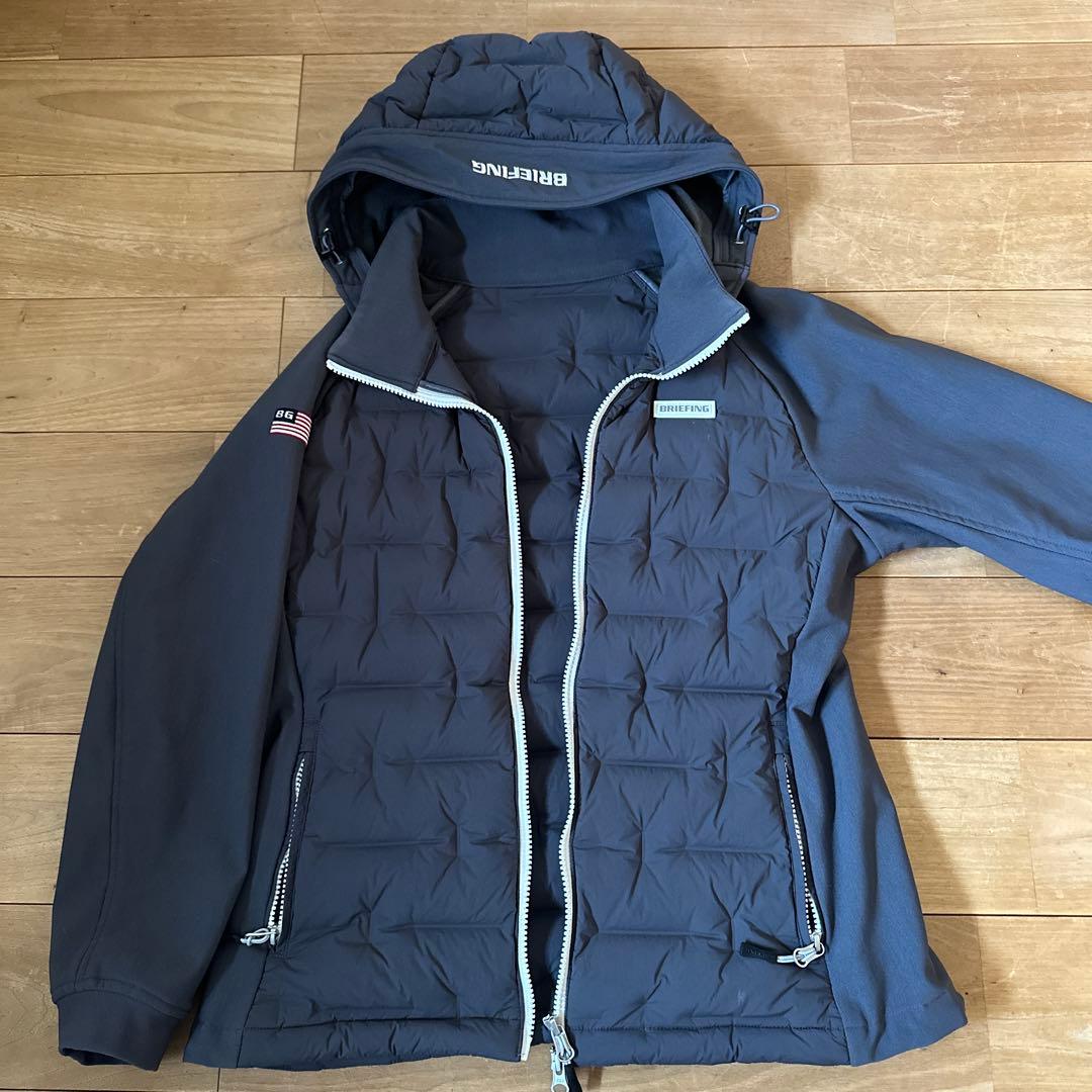 BRIEFING レディース　ダウン　Lサイズ　グレー