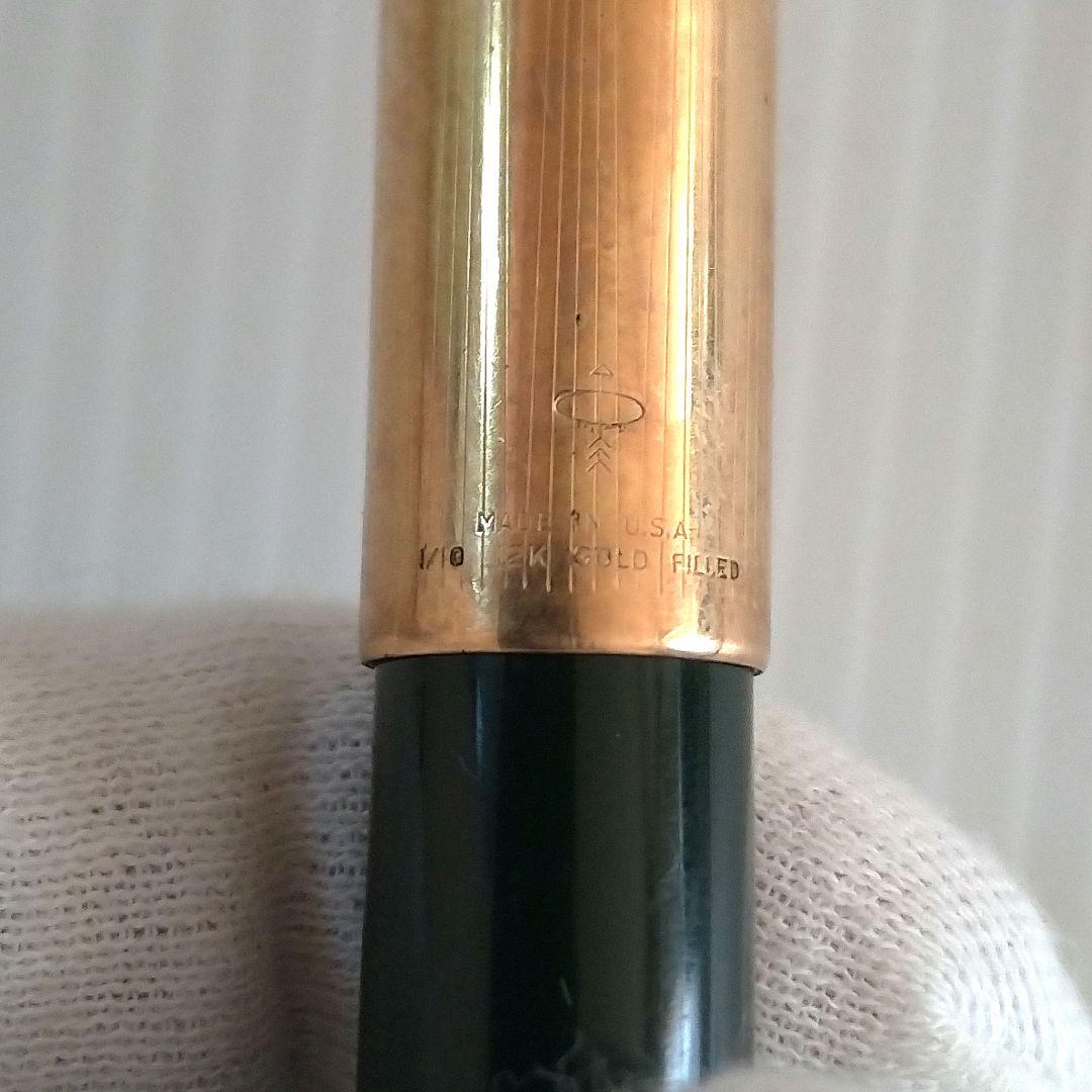 【ヴィンテージ】パーカー 51 万年筆 12K金張キャップ