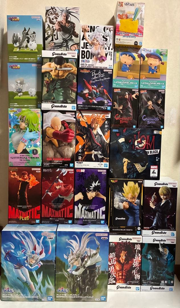 プライズフィギュア 24種セットHUNTER×HUNTER NARUTO など