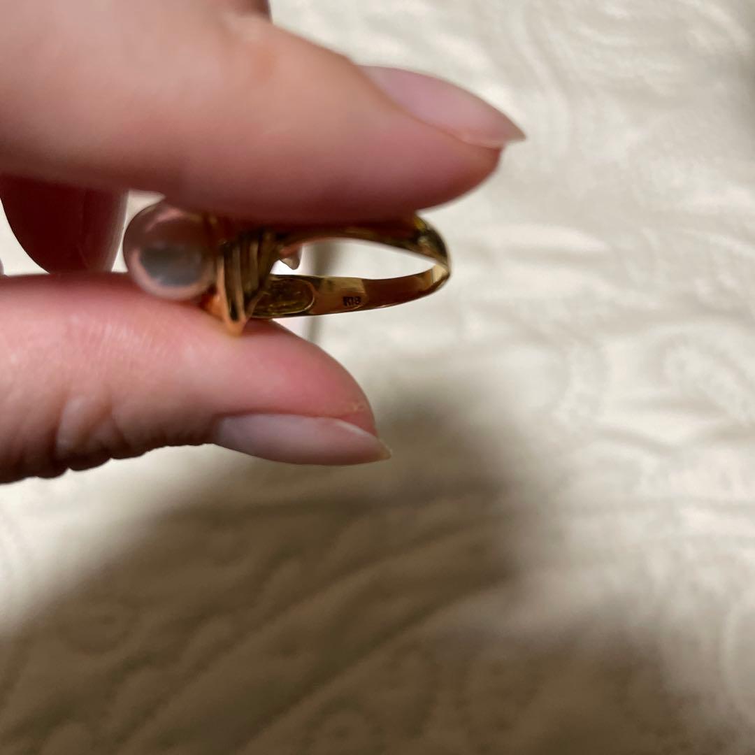 ゴールドパールリング