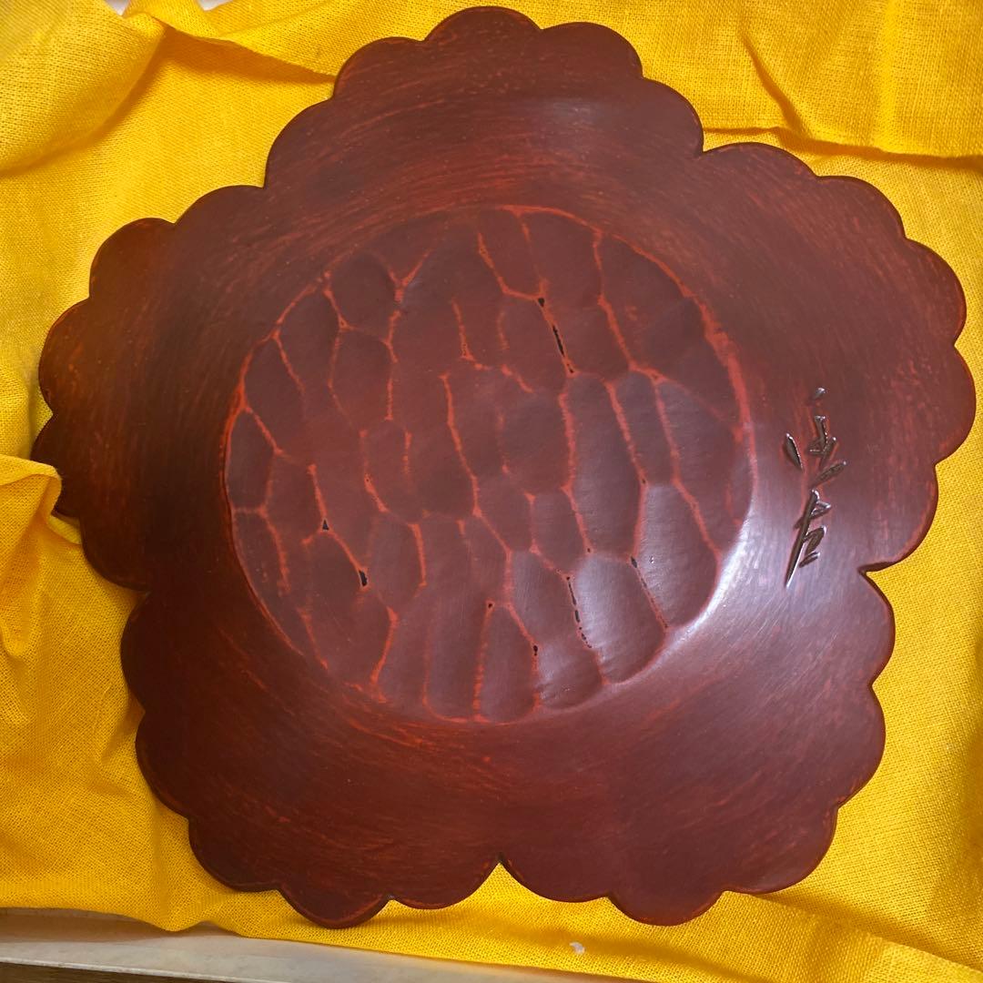 鎌倉彫 村主匡左作(花)