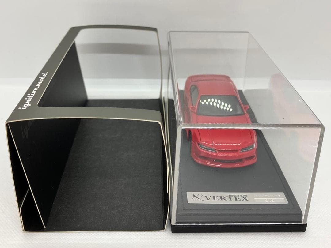 ★1/43★VERTEX S15 シルビア★レッド★イグニッションモデル★