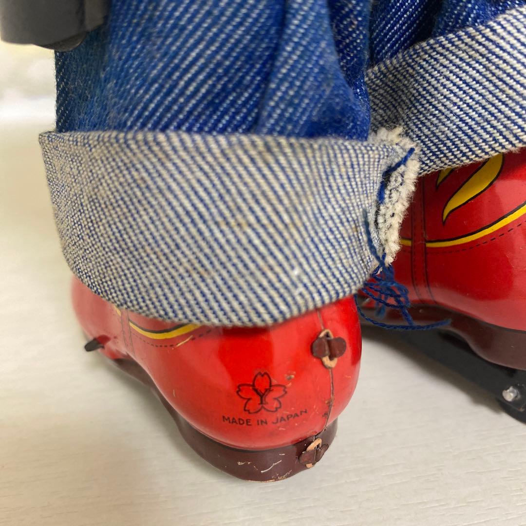 【再値下げ】ヨネザワ玩具ニ丁拳銃マーシャルワイルドビル　ブリキおもちゃ＆Tシャツ