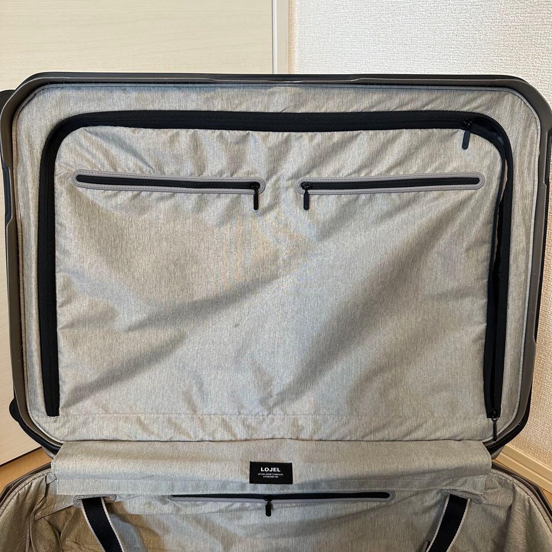 【66L】LOJEL スーツケース Warm Gray