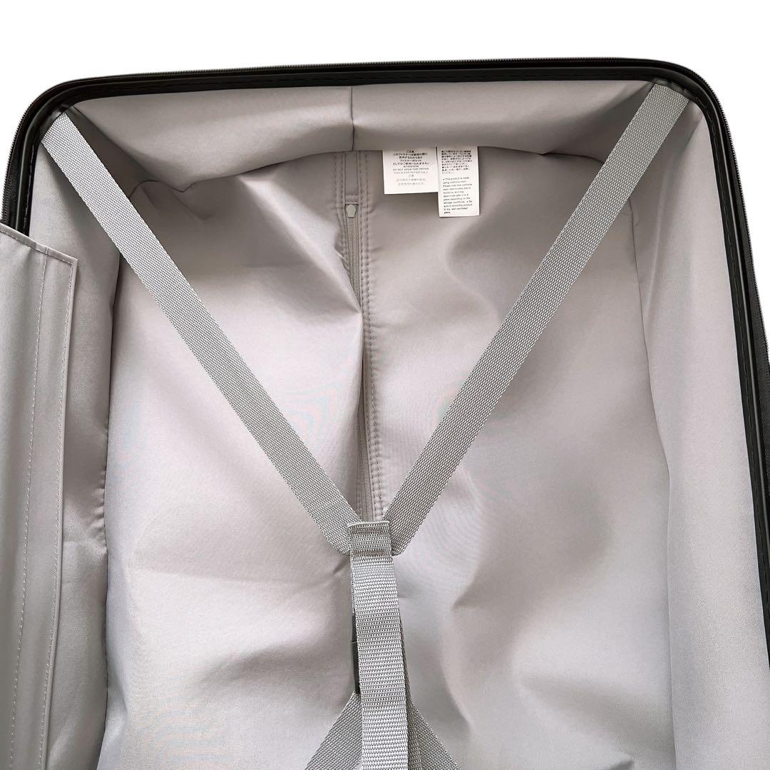 無印良品 キャリーバーの高さを自由に調節できる　ハードキャリーケース　88L ②