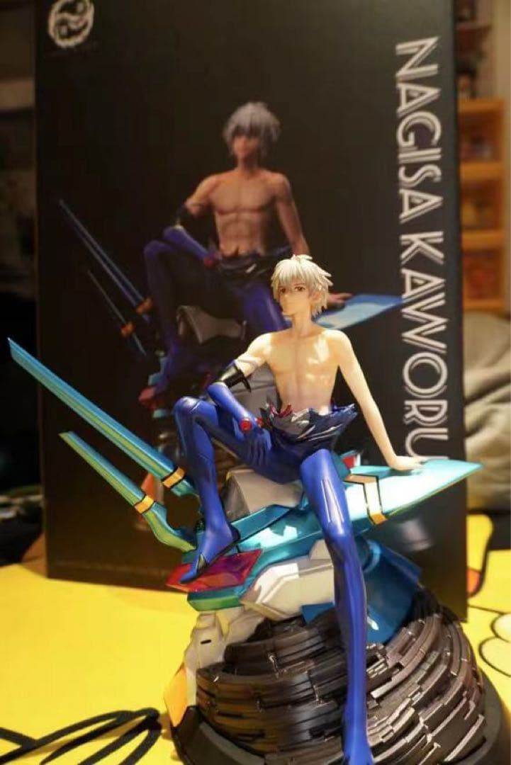 新世紀エヴァンゲリオン渚カヲル フィギュア ガレージキット ガレキ スタチュー