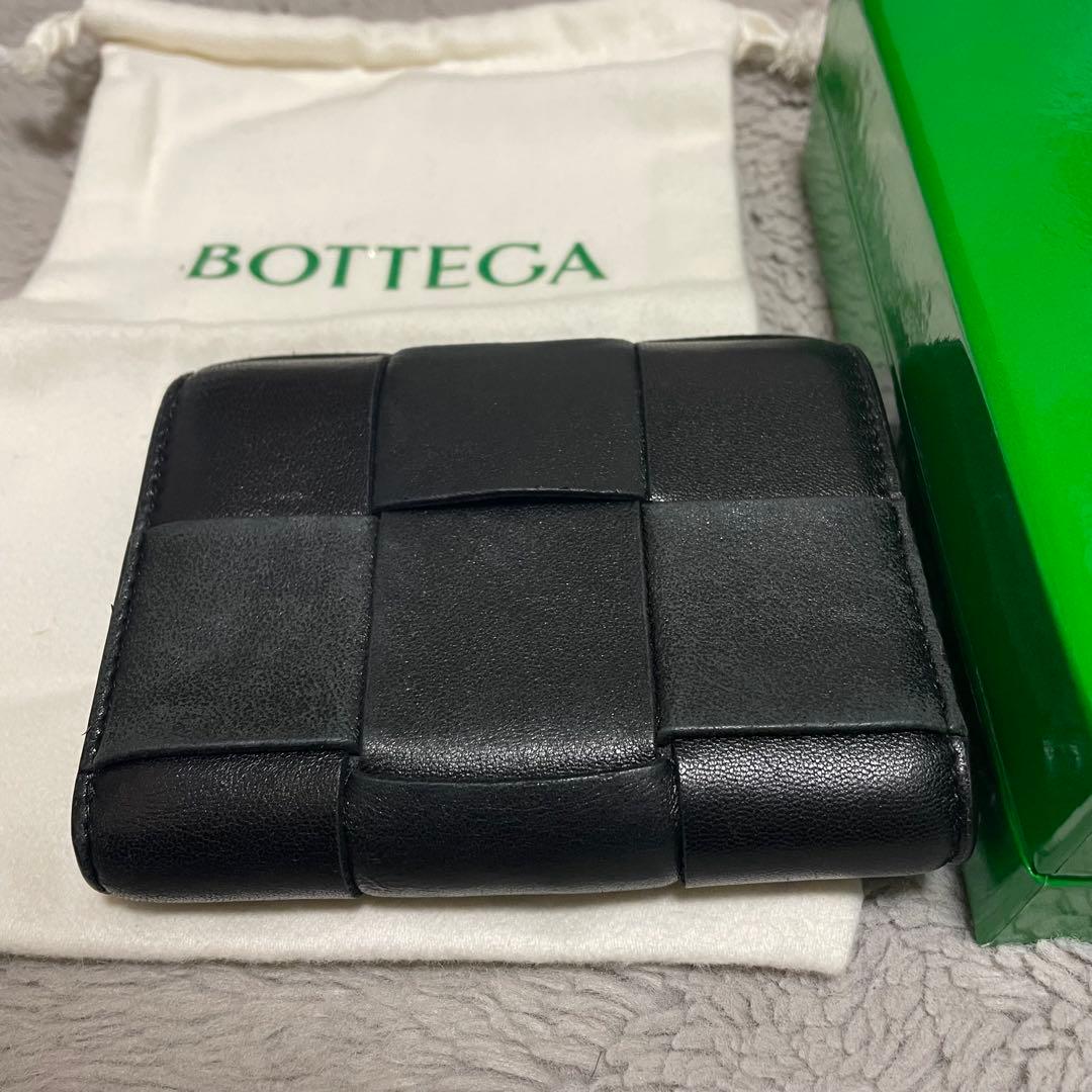 Bottega Veneta 三つ折り財布 ブラック