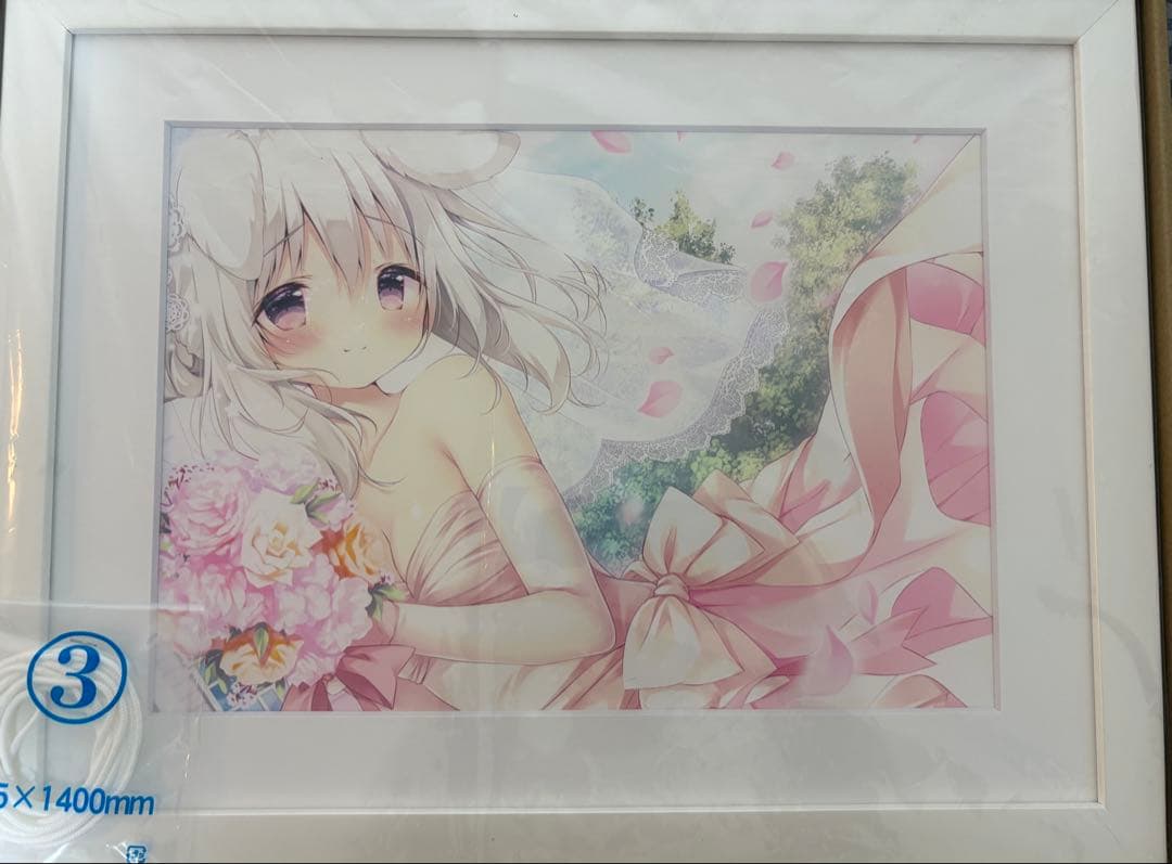 M*e様 しらたまこ　苺華　あまいろショコラータ　きゃべつそふと　複製原画　FA