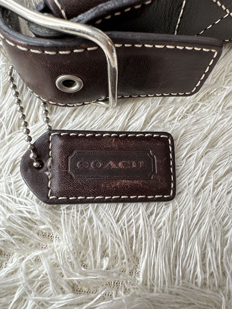 美品 COACH シグネチャー ホーボー ワンショルダー ショルダーバッグ