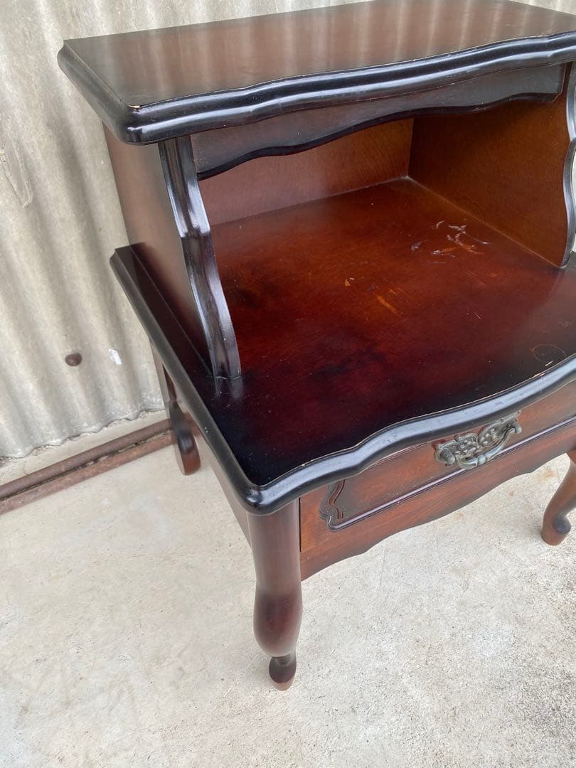 ヒカリ HIKARI 光製作所 チェスト　猫脚 サイドテーブル　電話台