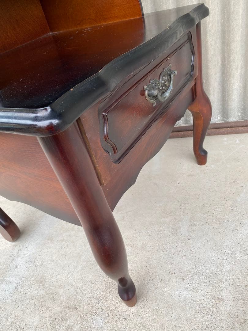 ヒカリ HIKARI 光製作所 チェスト　猫脚 サイドテーブル　電話台