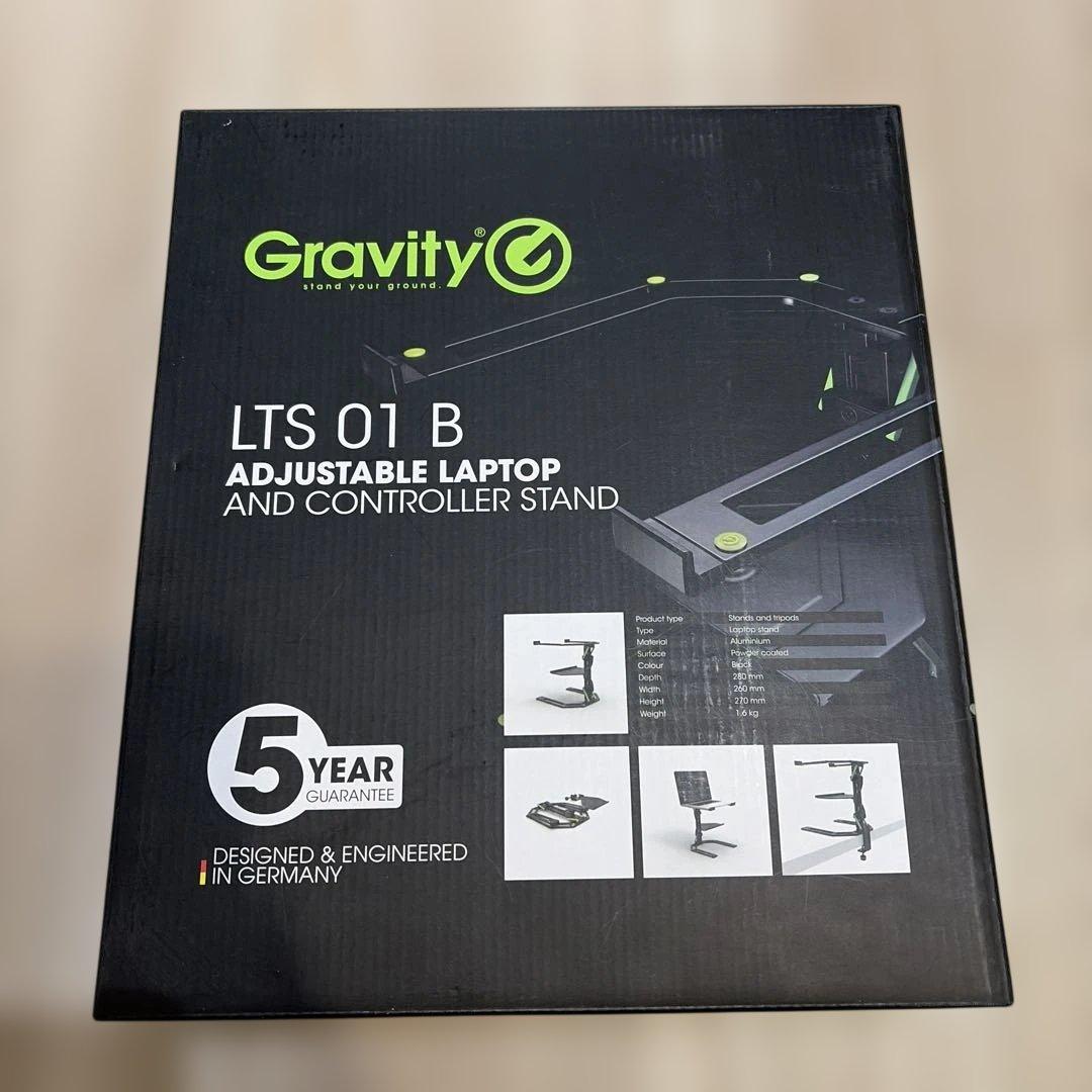 Gravity GLTS01BラップトップPC&コントローラースタンドグラビティ