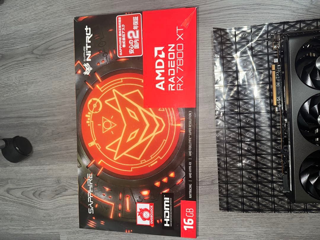グラフィックボード・グラボ・ビデオカード Sapphire Nitro+ Radeon RX 7800 XT 16GB